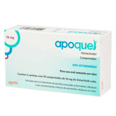 Apoquel 16mg Zöetis com 20 comprimidos 