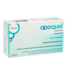 Apoquel Zöetis 3,6mg com 20 comprimidos 