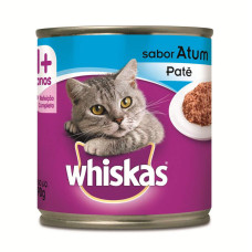 Ração Úmida Whiskas Lata para Gatos Adultos Sabor Atum - 290g