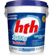 Balde De Cloro Tradicional Hth 2,5kg