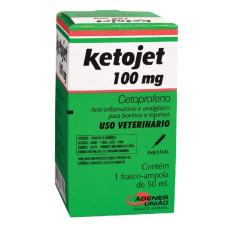Ketojet 100mg Agener União injetável 50ml