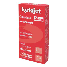 Ketojet 20mg Agener União 10 Comprimidos 