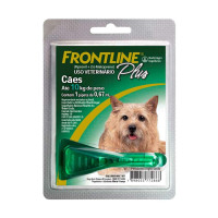 Antipulgas e Carrapatos Frontline Plus 0,67ml para Cães de até 10kg