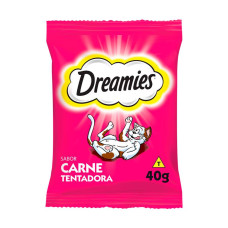 Petisco Dreamies Carne Para Gatos Adultos 40 g