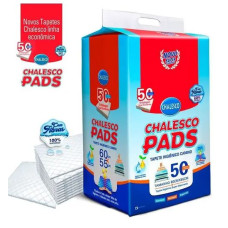 TAPETE HIGIÊNICO CHALESCO PADS 50UN 60X55CM