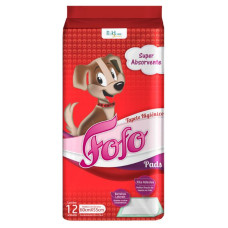 TAPETE HIGIÊNICO FOFO PADS 12UN 60x55CM