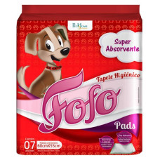 TAPETE HIGIÊNICO FOFO PADS 7UN 60x55CM 